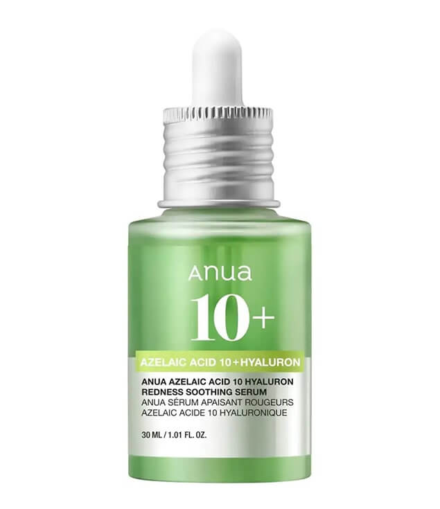 ANUA | 10+ AZELAIC ACID 10 HYALURON REDNESS SOOTHING SERUM